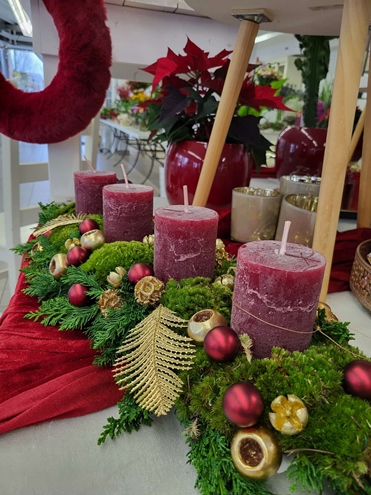 Weihnachtsdeko Blumenkränze Hannover